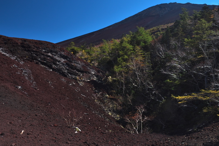 富士山 御庭奥庭第2火口列