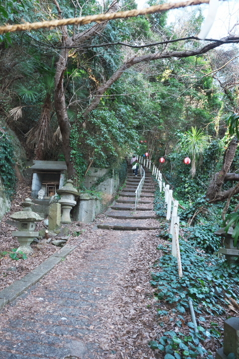 淡島神社登り口