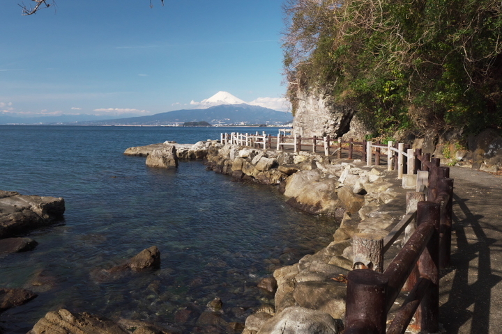 駿河湾と富士山