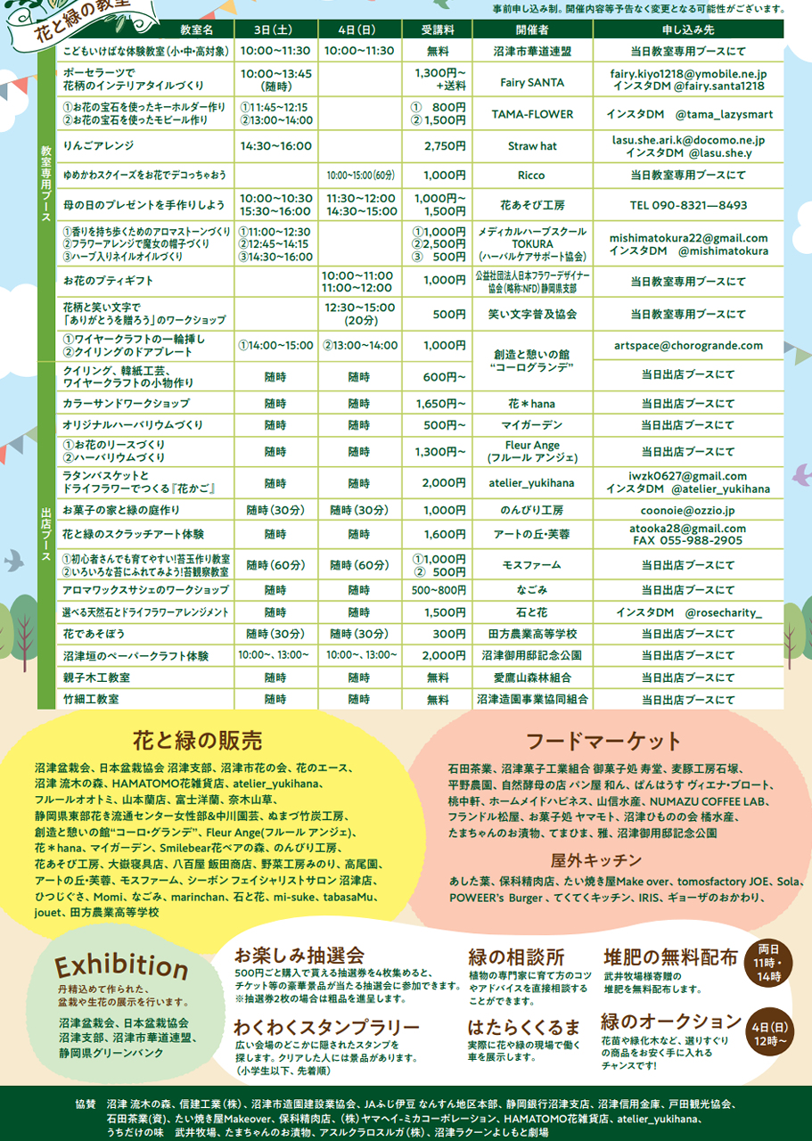 沼津第99回 春のみどりまつり2025．2