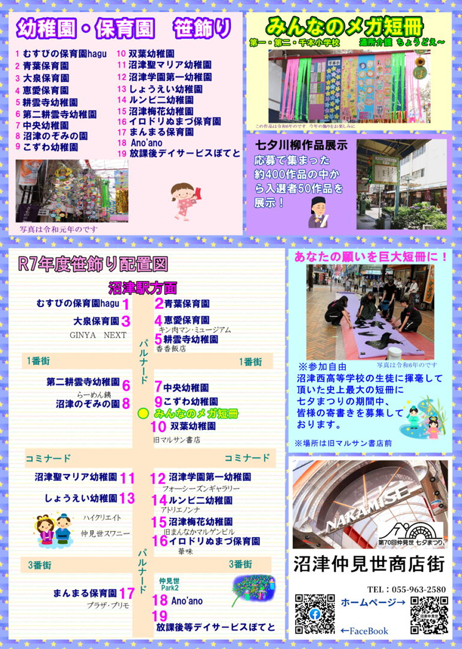 沼津 仲見世商店街 七夕まつり 2025．2