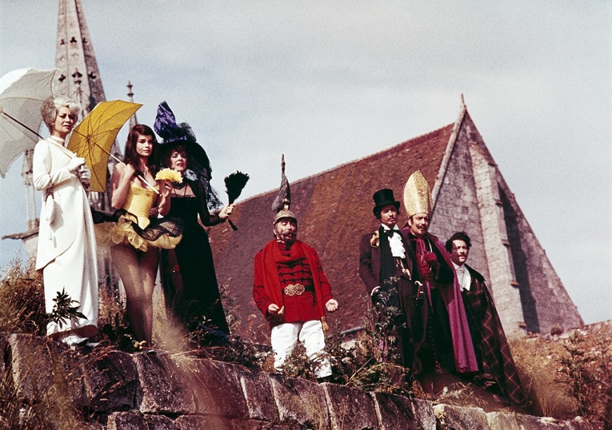 映画「まぼろしの市街戦」フランス版オリジナルポスター ※額は無し