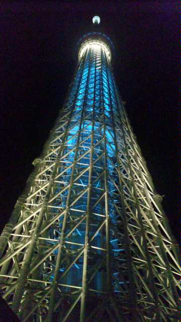 今日は青でした。