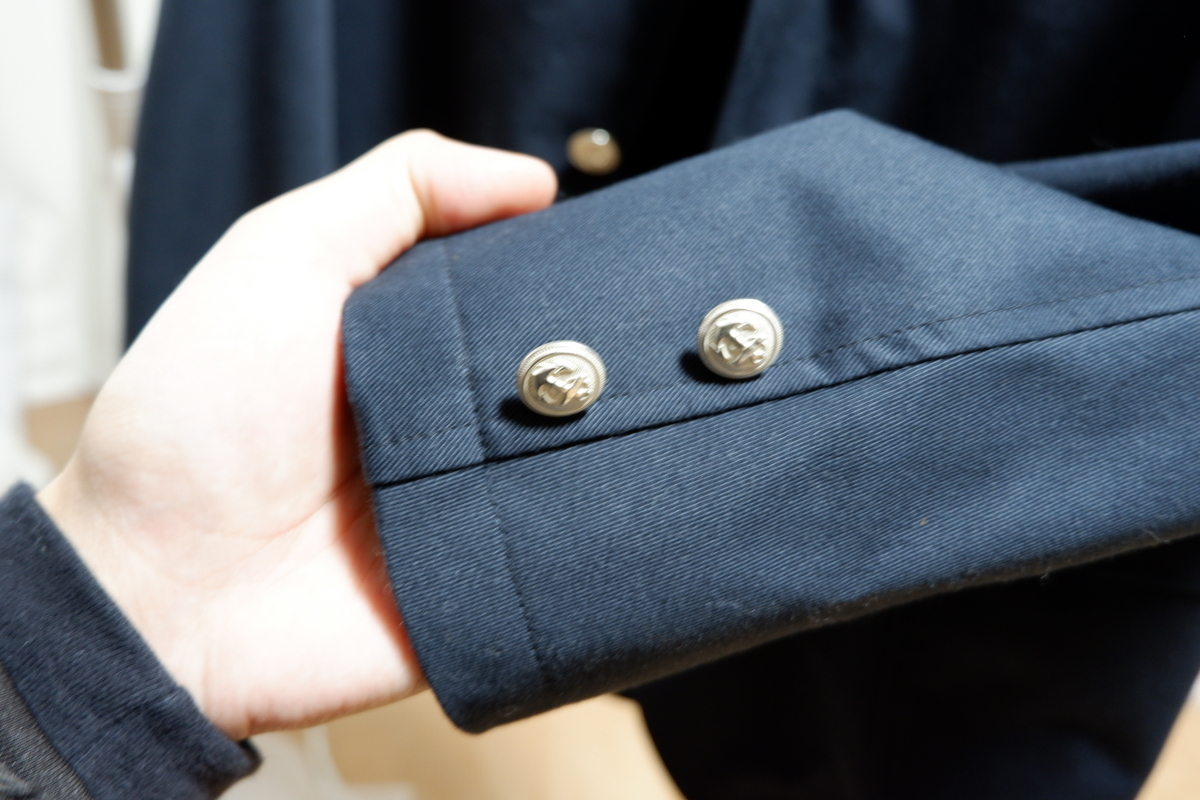 BAND OF OUTSIDERS USA製　ブレザー ハンドメイド ネイビー 3着目の】Workersの渾身のアイビー！アメトラ感じるブレザーを
