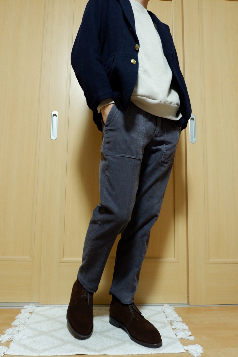 BARNSTORMER バーンストーマー Dress Fatigue Pants Cotton
