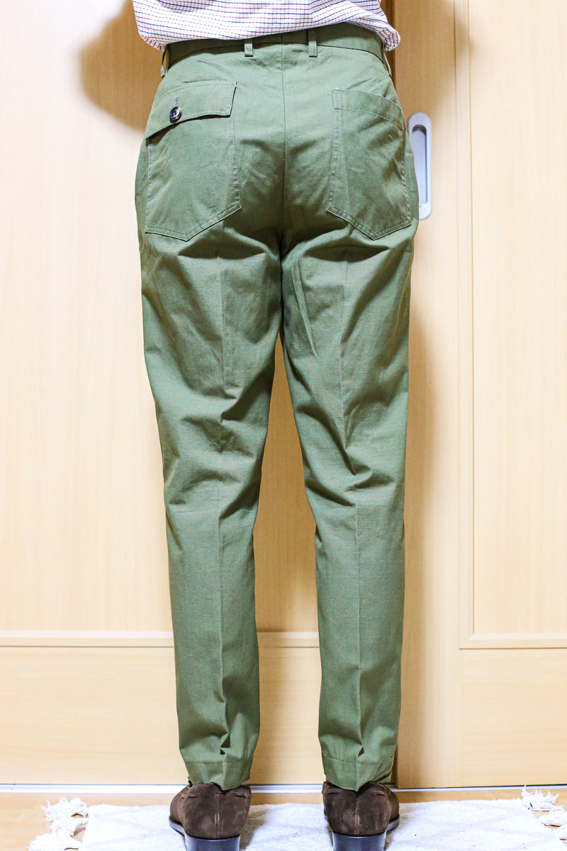 バーンストーマー　リネンパンツ　ドレスファティーグ BARNSTORMER バーンストーマー Dress Fatigue Pants Cotton