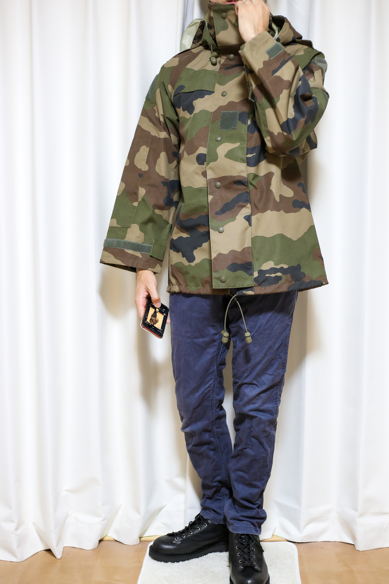 フランス軍 CCE カモフラージュ ウォータープルーフパーカ 実物 美品 ミリタリー熱再来】まだ注目されていない！「フランス軍CCEカモ