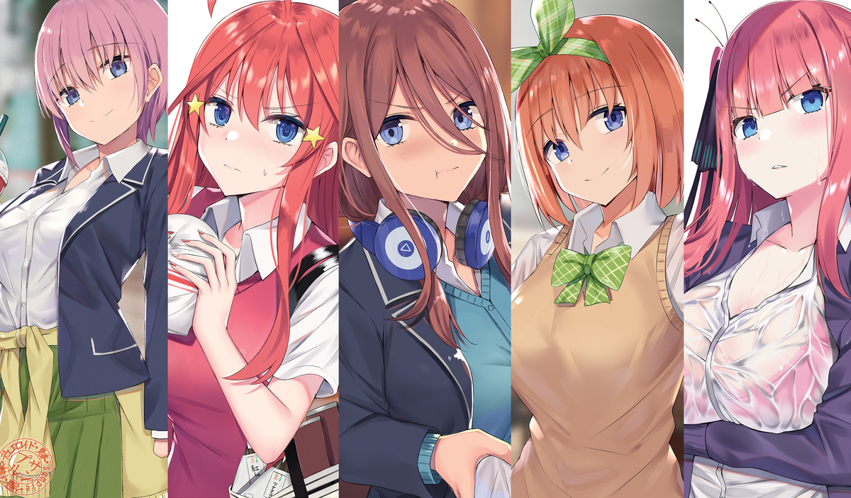 五等分の花嫁・・・5人全員のサプライ登場!