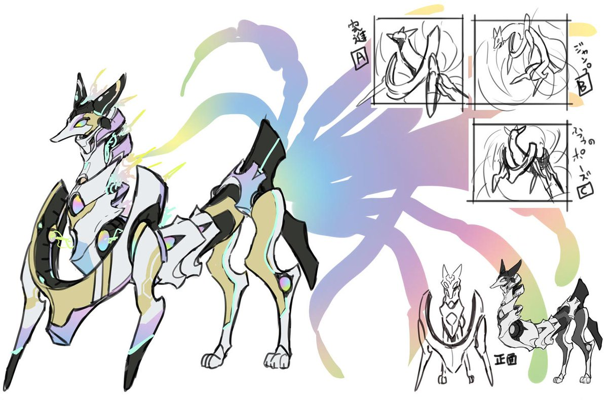 来週8/8（土）発売『PHANTOM RAGE（ファントム・レイジ）』収録カードから✨『電脳堺狐－仙々』✨のモンスター設定画を公開