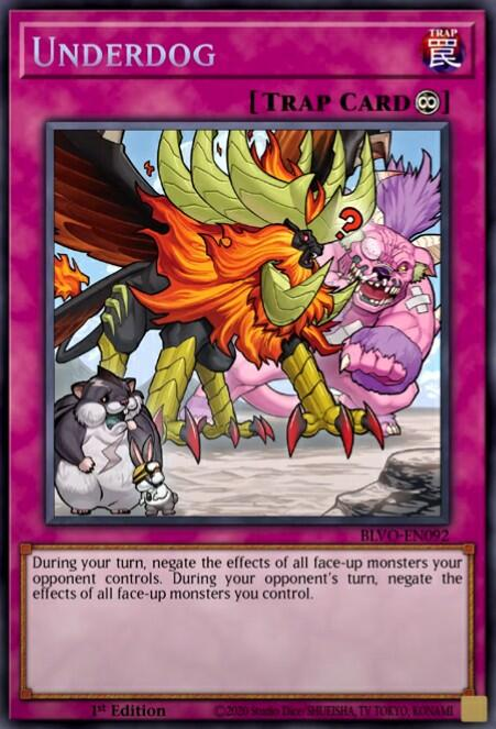 遊戯王 ターン制限で効果無効を入れ替え Underdogが新規収録決定 遊戯王 最新情報 まいログ 遊戯王 Tcgやトレンド情報まとめ