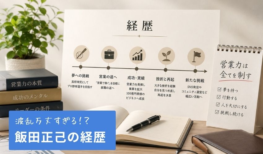 飯田正己（ぶった斬り会長）の波乱万丈な経歴