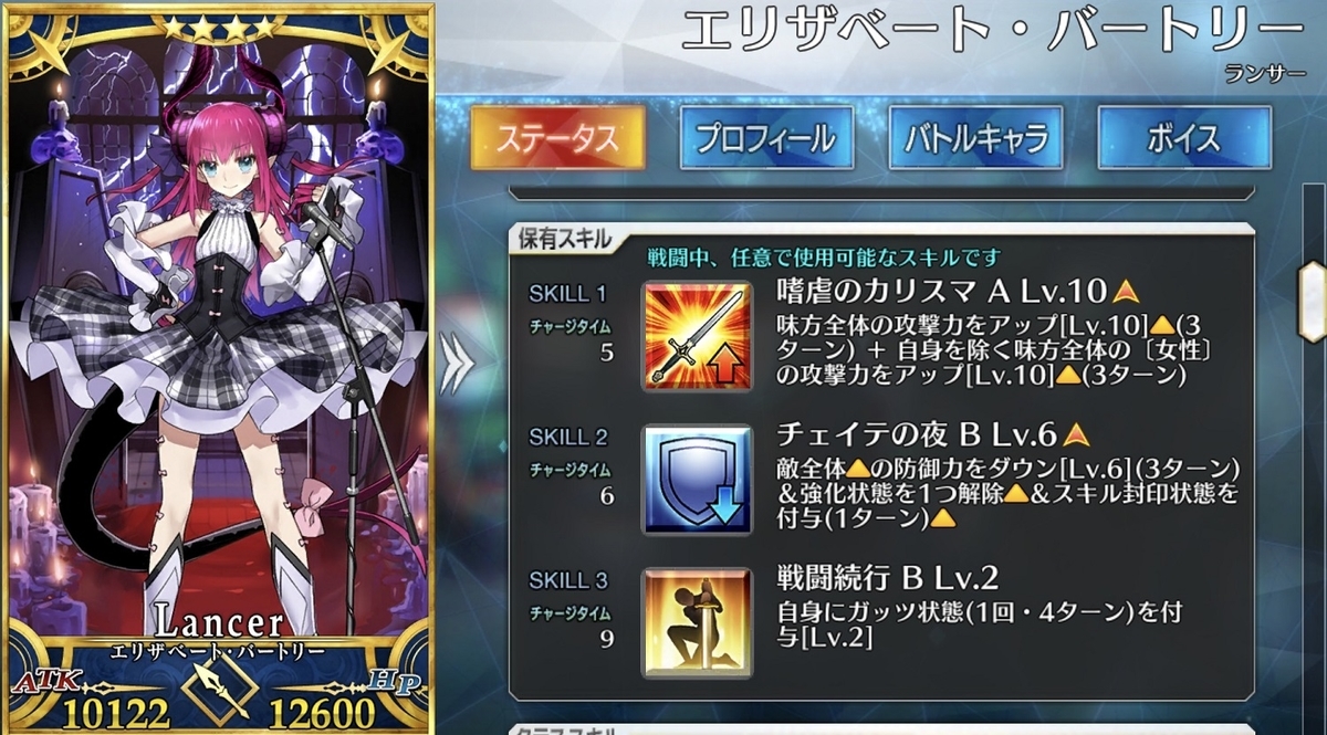 FGO】推し鯖で遊ぼう；エリザベート・バートリー編 - うさぎ帝国