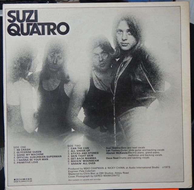 スージー・クアトロ アンソロジーCD ザ・ガール・フロム・デトロイト・シティ Amazon.co.jp: The Girl From Detroit City: 4cd / Book Deluxe Boxset