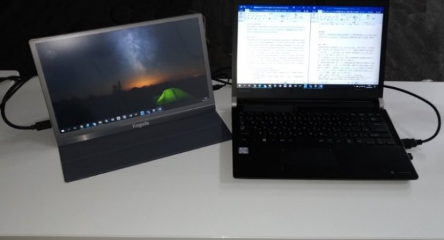 kogodaのモバイルモニターを購入したのでレビュー【デュアル