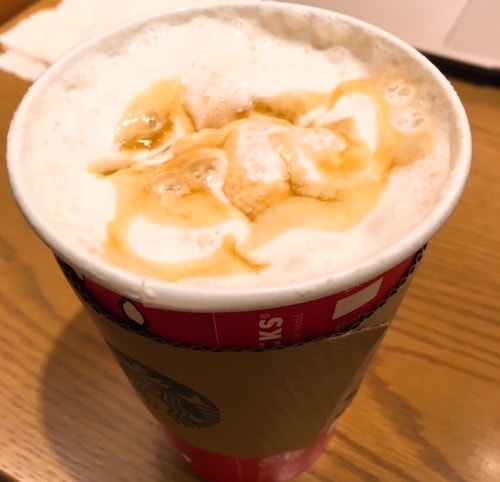 f:id:huraton:20170201213135j:plain スタバキャラメルスチーマー