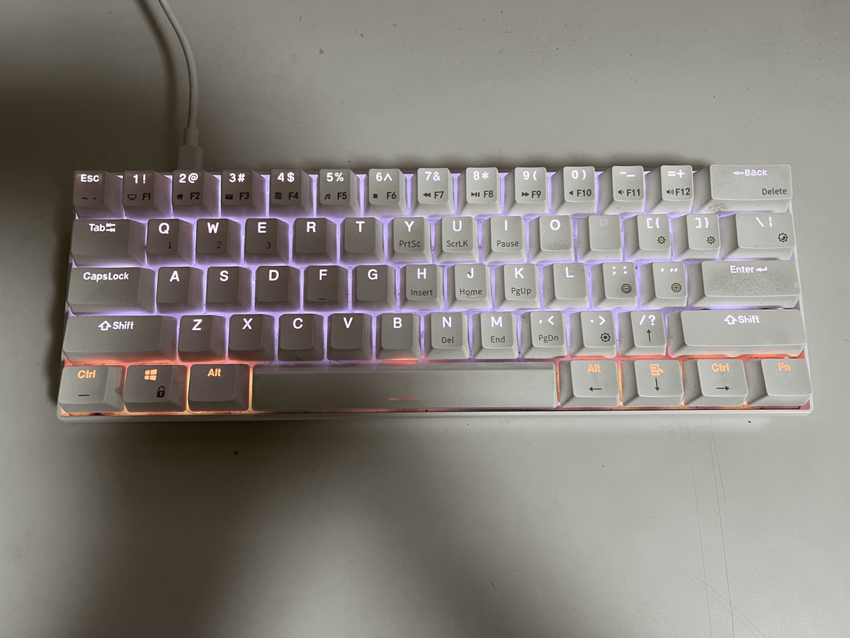 キーボード本体の画像