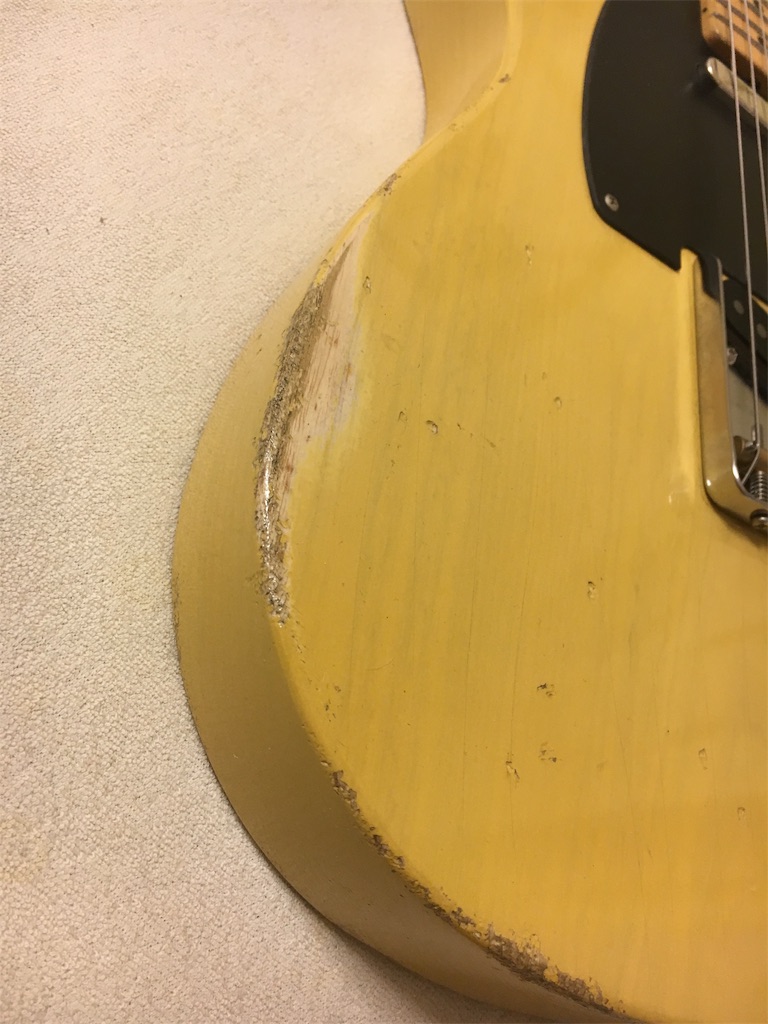 fullertone テレキャスタータイプ Fullertone Guitars TELLINGS 52 1P Ash Rusted Butter Scotch