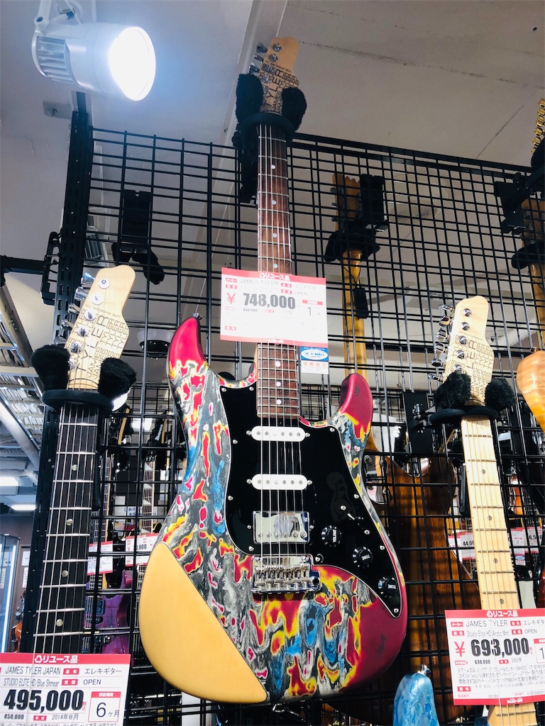 ギター James Tyler Classic USA James Tyler Japan The Black Classic 中古｜ギター買取の東京