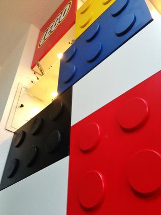 LEGO　シェルフ　戸棚