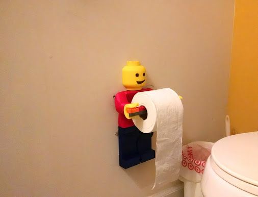 LEGO トイレットペーパーホルダー