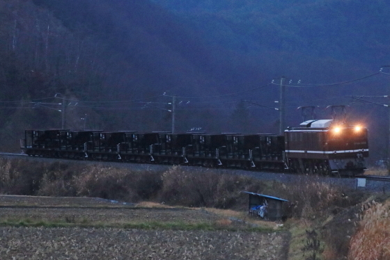 ホキ800形8両が長野総合車両センターへ配給 - ガタゴト日誌