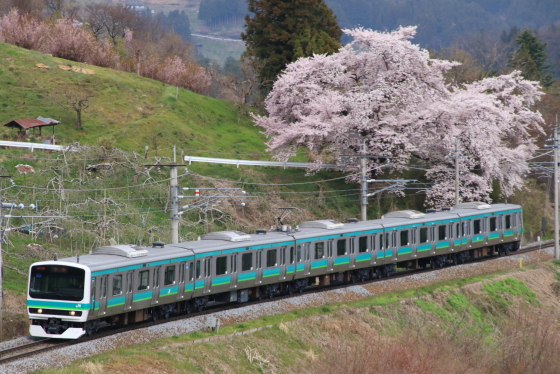 E231系松戸車（ﾏﾄ126編成）回送 - ガタゴト日誌