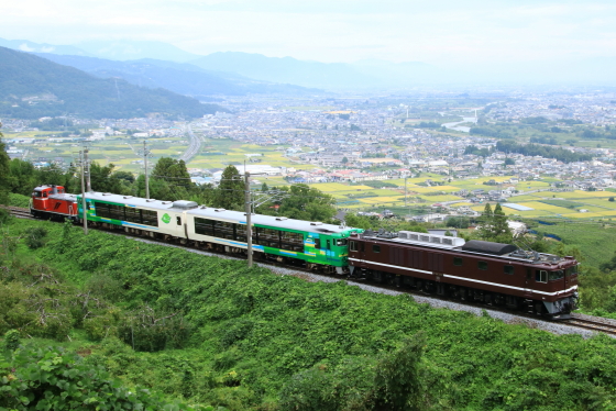 Ef64 1052 風っこ Dd16 11篠ノ井線回送 ガタゴト日誌