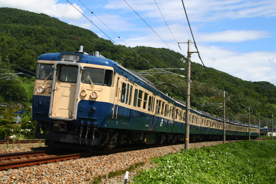 115系豊田車（M40編成）返却回送 - ガタゴト日誌