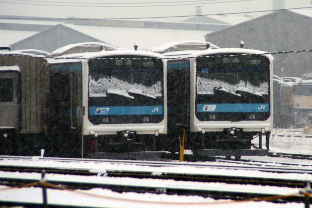 日本最大のブランド 雪の日の209系 - ガタゴト日誌 その他