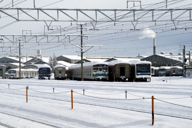 旧国鉄？ サボ 大雪