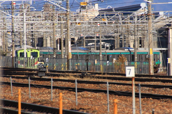 E231系松戸車 ﾏﾄ135編成 機器更新出場 ガタゴト日誌