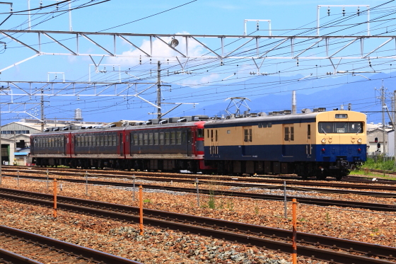 169系S53編成（しなの鉄道車）移動 - ガタゴト日誌