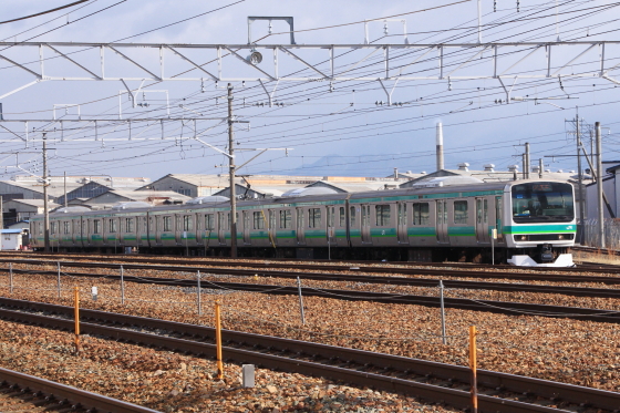 E231系松戸車（ﾏﾄ136編成）試験走行 - ガタゴト日誌