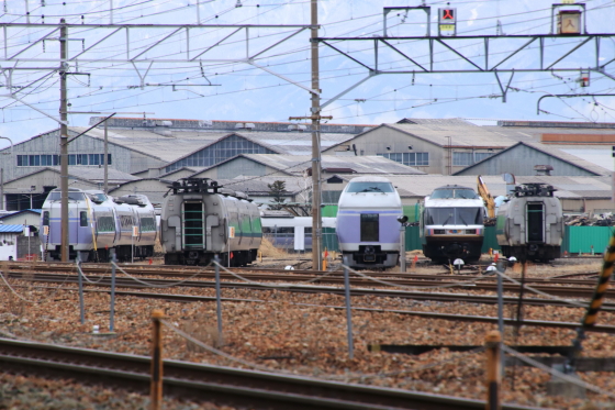 1/22）長野総合車両センタ－廃車置場界隈 - ガタゴト日誌