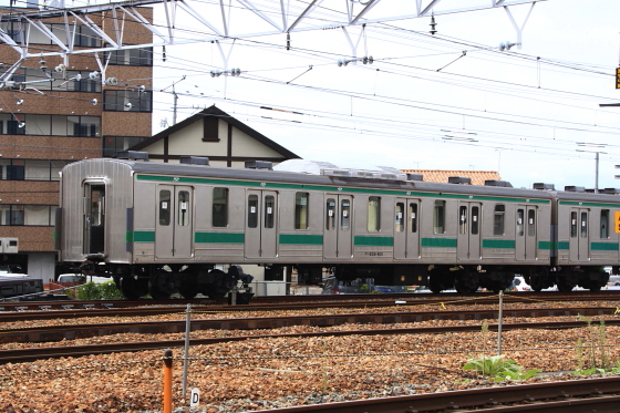 サハ204（6ドア車）が廃車置場へ - ガタゴト日誌