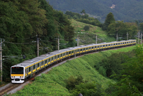 E231系500番台三鷹車A540編成回送 - ガタゴト日誌
