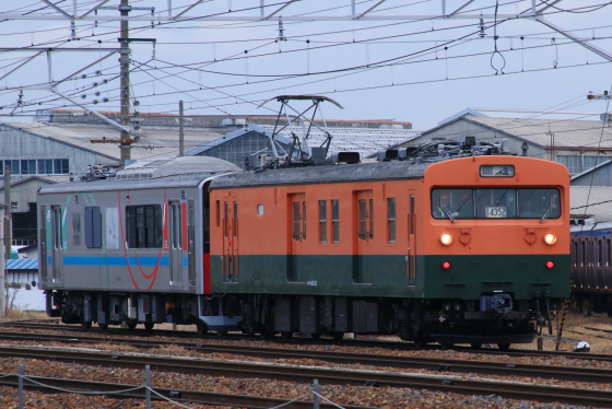 クモヤE995-1 ne@train「スマート電池くん」が長総(工場)へ クモヤE995-1 ne@train「スマート電池くん」が長総(工場)へ