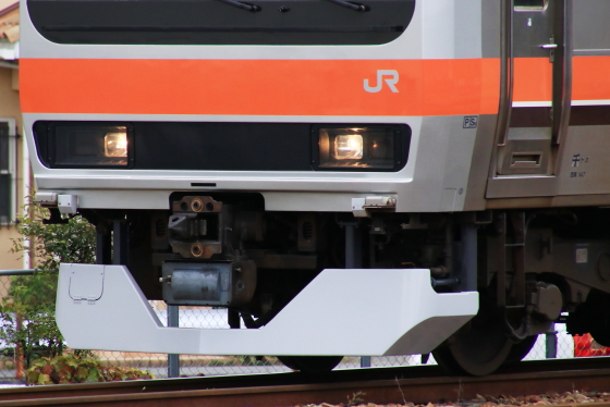 E231系京葉車（元ﾏﾄ118編成）構内試運転 - ガタゴト日誌