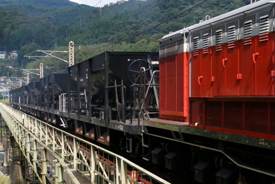 河野様 DD51 842牽引 小野上工臨運転 - ガタゴト日誌