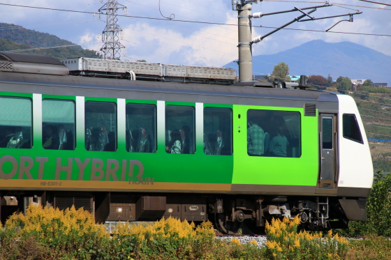 HB-E300系（リゾートビューふるさと）団体列車運転 - ガタゴト日誌
