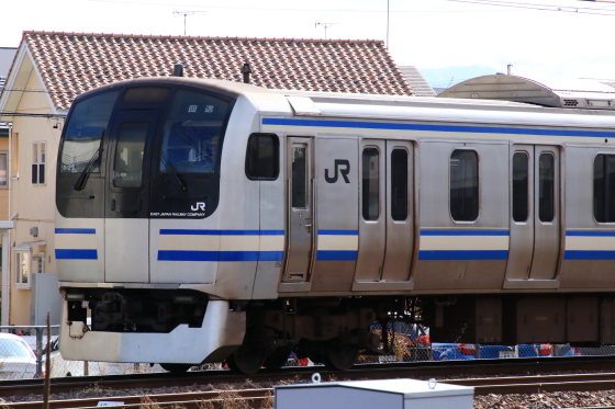 E217系Y-21編成4両が工場へ - ガタゴト日誌