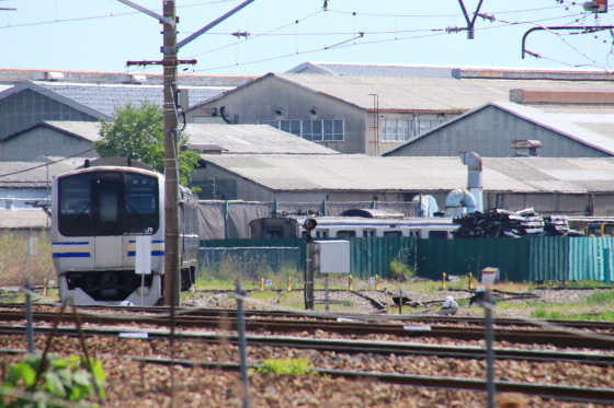 長野総合車両センター廃車置場周辺 - ガタゴト日誌