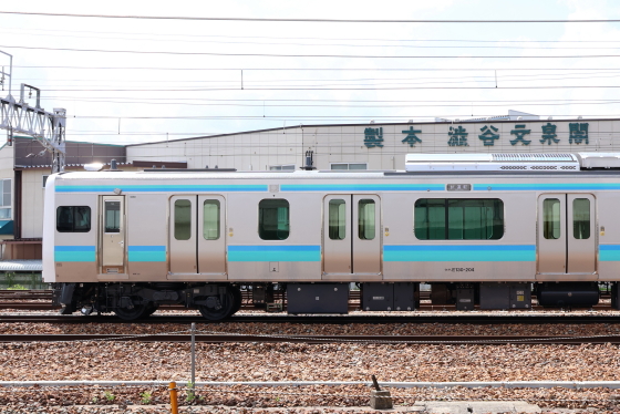 E131系200番台N4編成試運転（長総出区・入区） - ガタゴト日誌