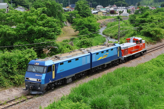 カナダドル20銀貨輸送シリーズD10機関車 DE10 1704北しなの線甲種輸送 - ガタゴト日誌