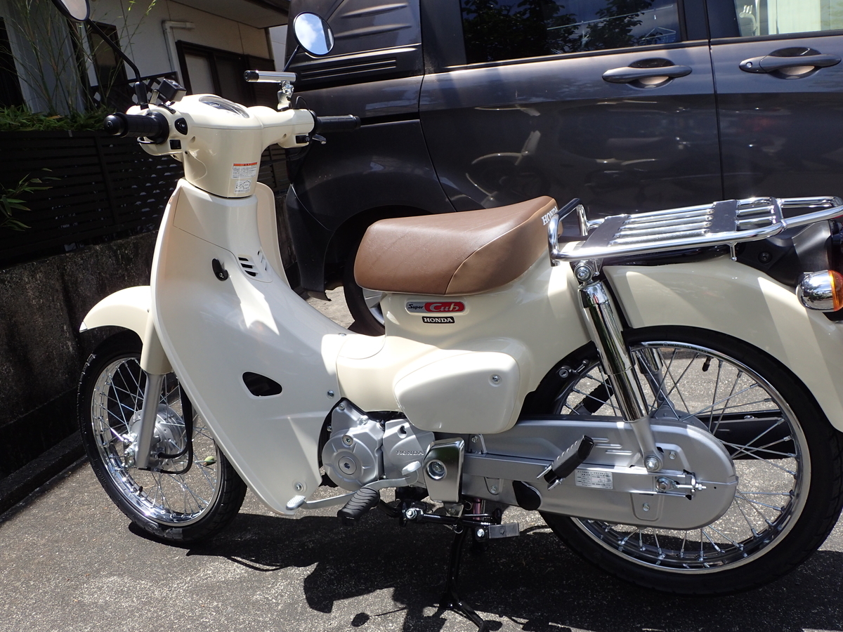 Cubex R110 購入直後の写真(cub110) - ひゃまだのアウトドア日記