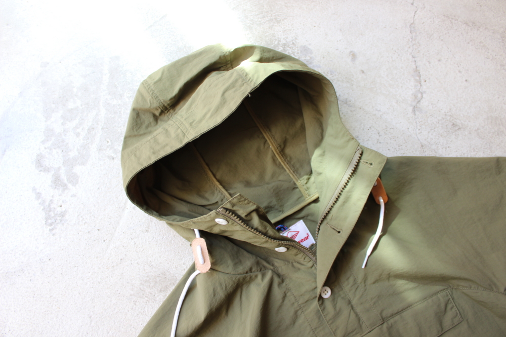 Battenwear パッカブルアノラック　オリーブ Batten wear (バテンウエア) Packable Anorak / パッカブル