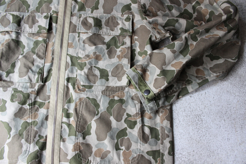 Nigel Cabourn REVERSIBLE JACKET カモ柄 Nigel Cabourn ” REVERSIBLE jacket(UK&US CAMO)” | relief