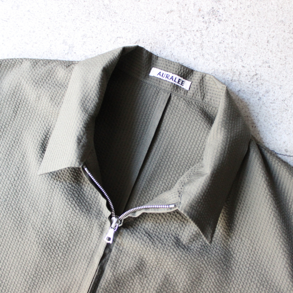AURALEE : SILK SEERSUCKER セットアップ