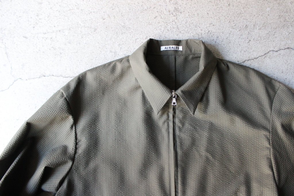 AURALEE : SILK SEERSUCKER セットアップ