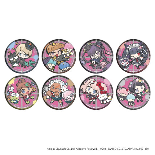 希少　レア　ダンガンロンパ　サンリオ　缶バッジ　原作絵　アクリルバッジ　苗木誠 希少 レア ダンガンロンパ サンリオ 缶バッジ 原作絵はアクリル